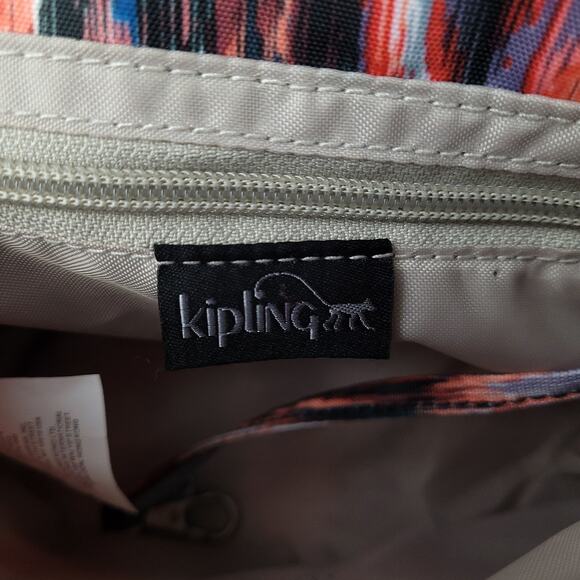 Kipling Sabian Crossbody Mini Bag Purse Lightweight Polyester Colorful AOP - Picture 10 of 10